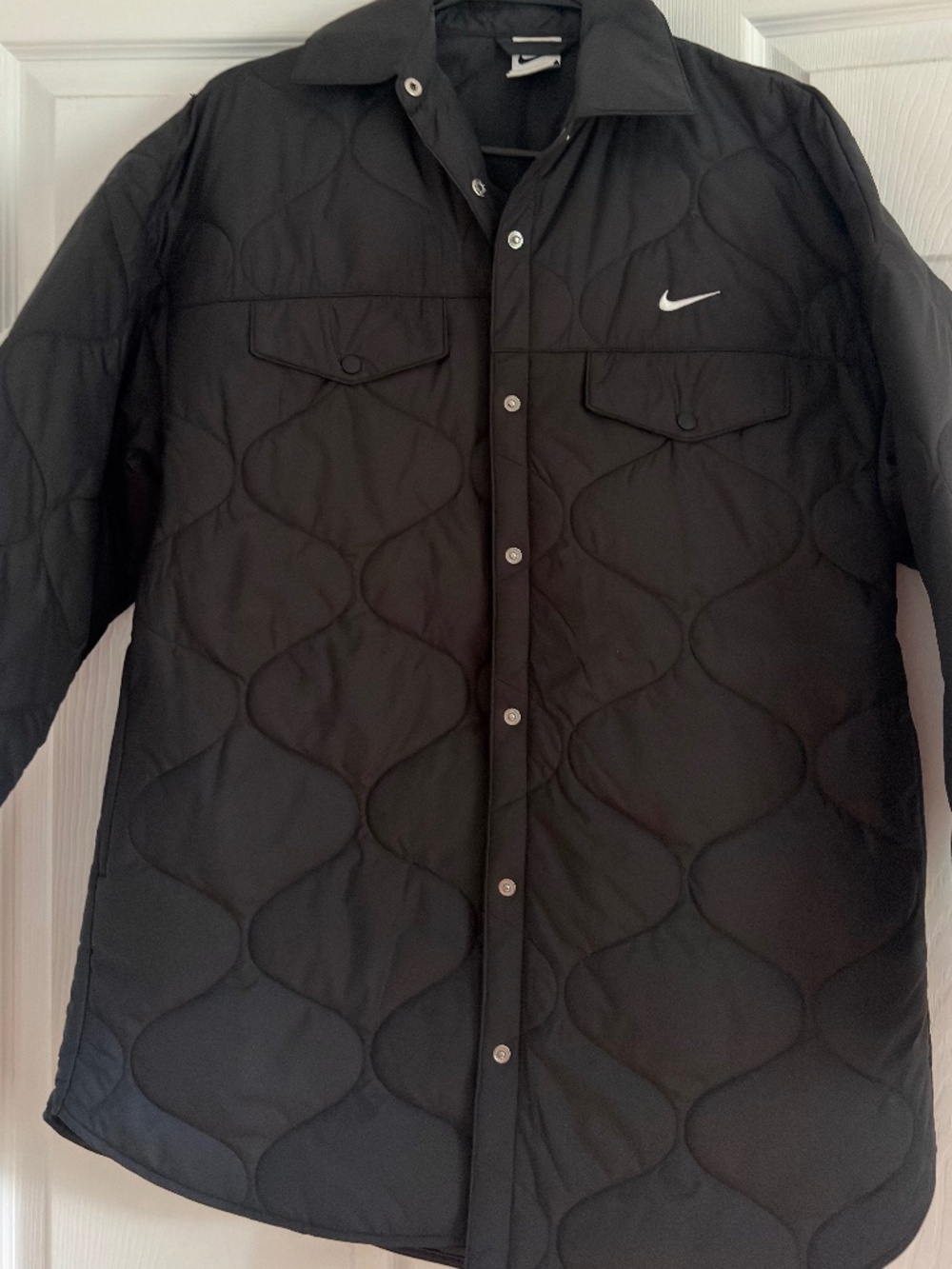 Nike Sportswear Essential Quilted Trench Jacket Women's Size M